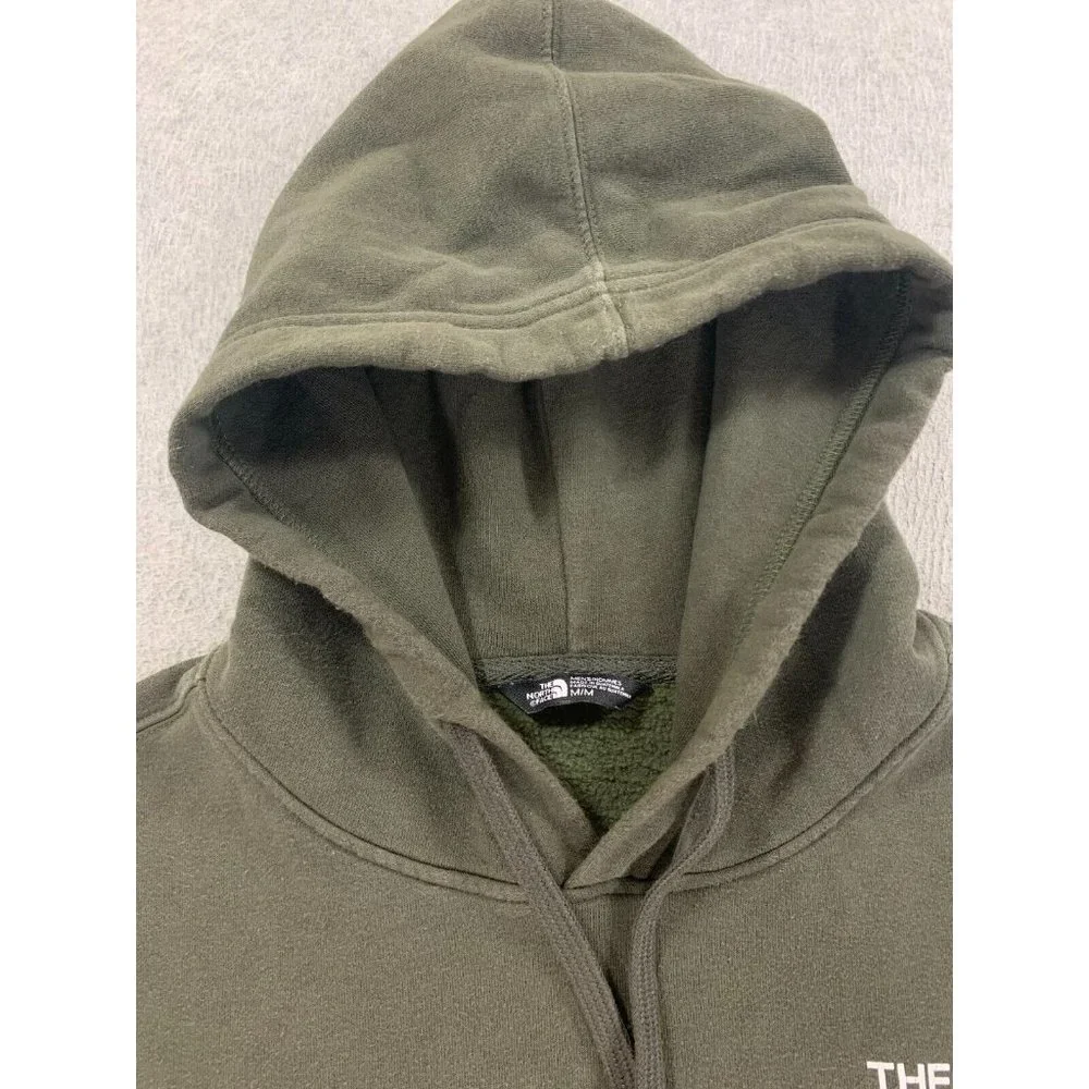The North Face Cotton Blend Explorer Hoodie Sweatshirt (Men's Medium)‎ Green